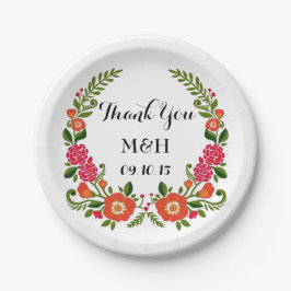 Die Bohemische Sommerkollektion Pappteller