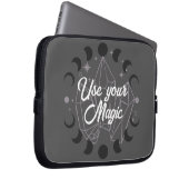 die Bohemischen Mystiker Ihre Zauberkristalle nutz Laptopschutzhülle (Vorne Rechts)