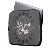 die Bohemischen Mystiker Ihre Zauberkristalle nutz Laptopschutzhülle (Vorderseite Links)