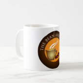 Die Bohnen-Netz-Tasse Kaffeetasse (Vorderseite Links)
