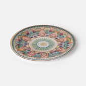 Die Boho-Tableware-Debatte: Melamine Paper-Teller Pappteller (Schrägansicht)