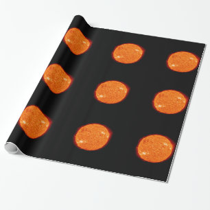 Die boiling Sun Geschenkpapier