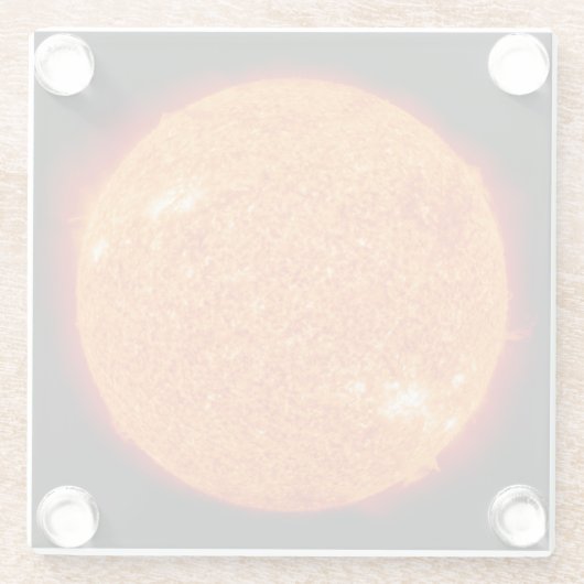 Die boiling Sun Glasuntersetzer (Rückseite)