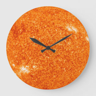 Die boiling Sun Große Wanduhr