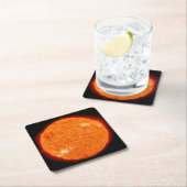 Die boiling Sun Rechteckiger Pappuntersetzer (Vor Ort)