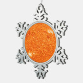 Die boiling Sun Schneeflocken Zinn-Ornament (Rechts)