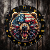 Die Bolzeste Bärenmeisterschaft des Patrioten Dartscheibe