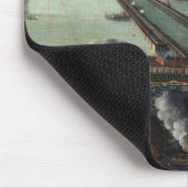 Die Bombardierung von Dunkerque Mousepad (Ecke)