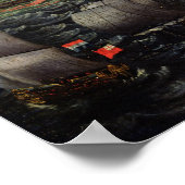 Die Bombardierung von Dünkirchen Poster (Ecke)