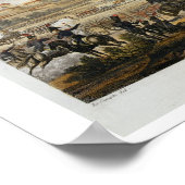 Die Bombardierung von Madrid, 4. Dezember 1808, Gr Poster (Ecke)