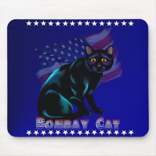 Die Bombay-Katze Mousepad (Vorne)