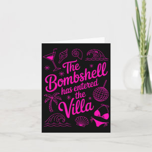Die Bombe ist in die Villa Tropical Funny eingezog Karte