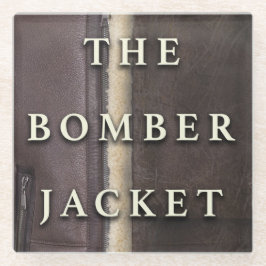Die Bomber-Jacket Glasuntersetzer