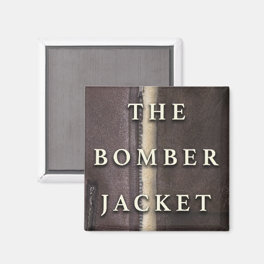 Die Bomber-Jacket Magnet (Vorderseite/Rückseite)