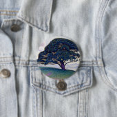 Die Bonaventure-Kiefer, Ölmalerei, Paul Signac Button (Beispiel)
