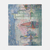Die Bonaventure-Kiefer, Ölmalerei, Paul Signac Fleecedecke (Vorderseite)