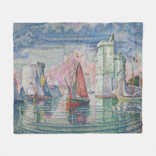 Die Bonaventure-Kiefer, Ölmalerei, Paul Signac Fleecedecke (Vorderseite (Horizontal))