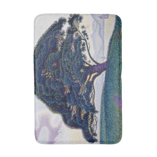 Die Bonaventure Pine - Paul Signac Badematte (Vorderseite Vertikal)