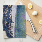 Die Bonaventure Pine - Paul Signac Geschirrtuch (Viertel Falte)