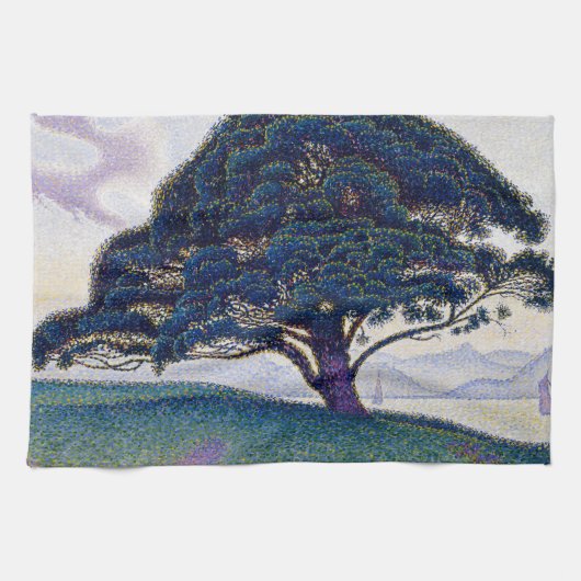 Die Bonaventure Pine - Paul Signac Geschirrtuch (Horizontal)