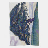 Die Bonaventure Pine - Paul Signac Geschirrtuch (Vertikal)