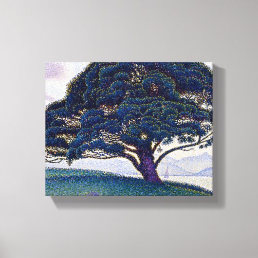 Die Bonaventure Pine - Paul Signac Leinwanddruck (Vorderseite)