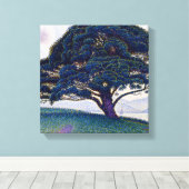 Die Bonaventure Pine - Paul Signac Leinwanddruck (Insitu (Holzboden))