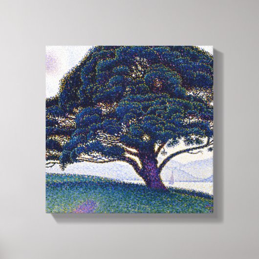 Die Bonaventure Pine - Paul Signac Leinwanddruck (Vorderseite)