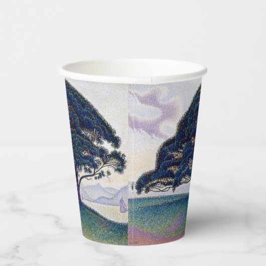 Die Bonaventure Pine - Paul Signac Pappbecher (Rechts)