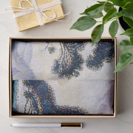 Die Bonaventure Pine - Paul Signac Seidenpapier (Geschenk)