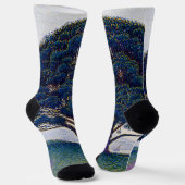 Die Bonaventure Pine - Paul Signac Socken (Gewinkelt)