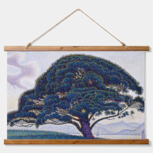 Die Bonaventure Pine - Paul Signac Wandteppich Mit Holzrahmen