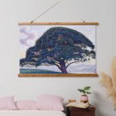Die Bonaventure Pine - Paul Signac Wandteppich Mit Holzrahmen (Schlafzimmer)