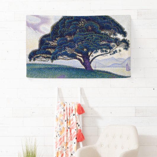 Die Bonaventure Pine von Paul Signac Banner (Insitu)