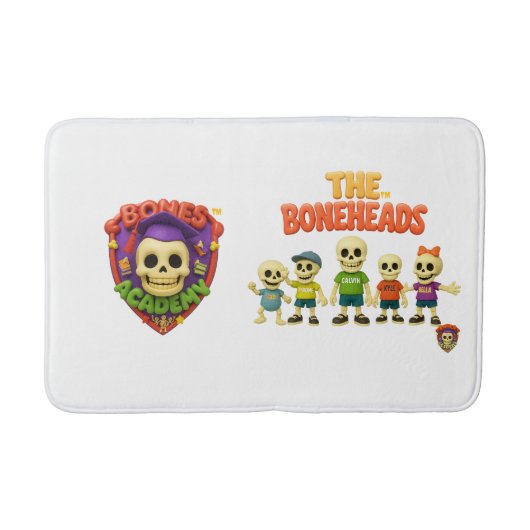 🦴 Die Boneheads™  Badematte (Vorderseite)