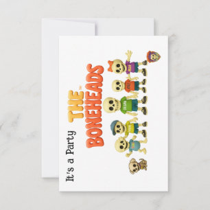 Die Boneheads™-Party Einladung