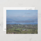 Die Bonnie-Ufer von Loch Lomond Postkarte (Vorne/Hinten)