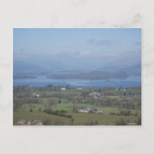 Die Bonnie-Ufer von Loch Lomond Postkarte (Vorderseite)