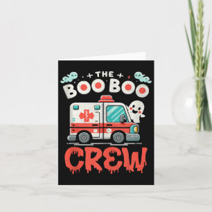 Die Boo Boo Crew Krankenwagenfahrer Rettungssanitä Karte
