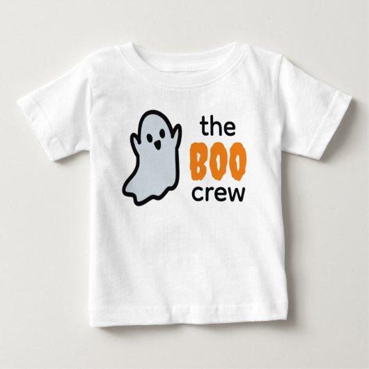 Die Boo-Crew Ghoul Halloween Baby T-shirt (Vorderseite)