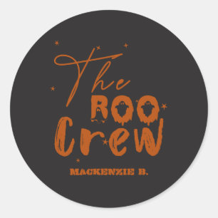 Die Boo-Crew Halloween Boo Runder Aufkleber