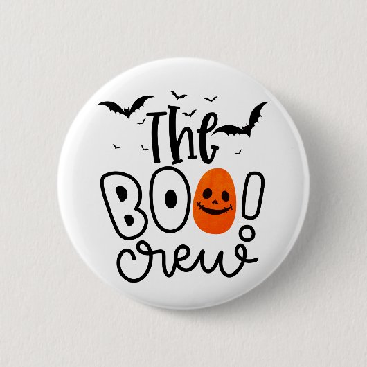 Die Boo-Crew | Halloween Button (Vorderseite)