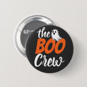 Die Boo-Crew Halloween Button (Vorne & Hinten)