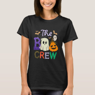 Die Boo-Crew Halloween-Geist Gruseliger Kürbis Gru T-Shirt