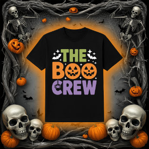 Die Boo Crew Halloween Jack-O'-Lantern & Spinne Gr T-Shirt