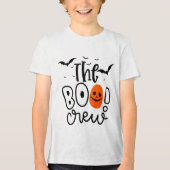 Die Boo-Crew | Halloween Tri-Blend Shirt (Vorderseite)
