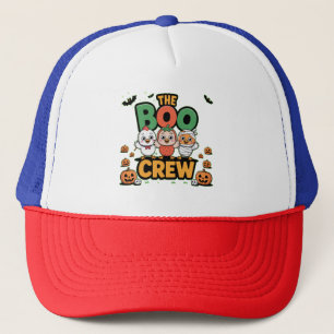 Die Boo-Crew Hühnerliebhaber Halloween lustiges Ko Truckerkappe