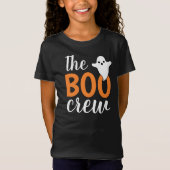 Die Boo-Crew Orange Halloween Familie passt Kinder T-Shirt (Vorderseite)
