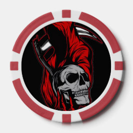 die Boo-Crew Orange Halloween-Familien-Matching Pokerchips