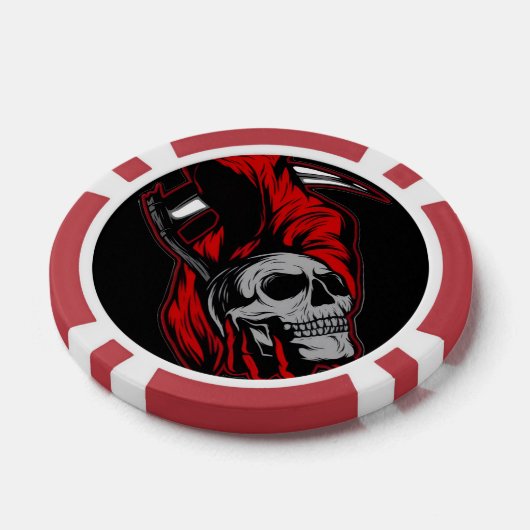 die Boo-Crew Orange Halloween-Familien-Matching Pokerchips (Einzeln)